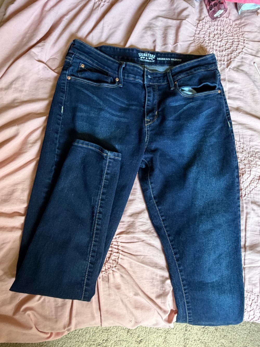 Dark wash Levi jeans
